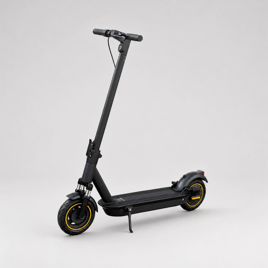 AOVOPRO 1000W foldable electric scooter, side view