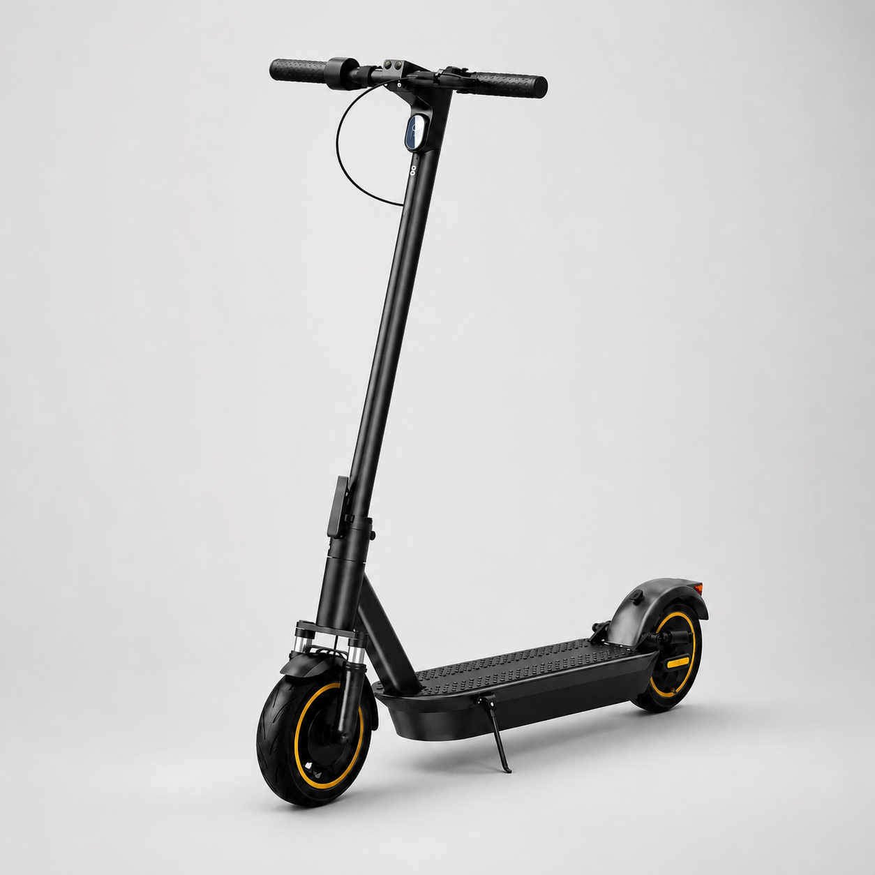 AOVOPRO ESMAX foldable electric kick scooter, side view