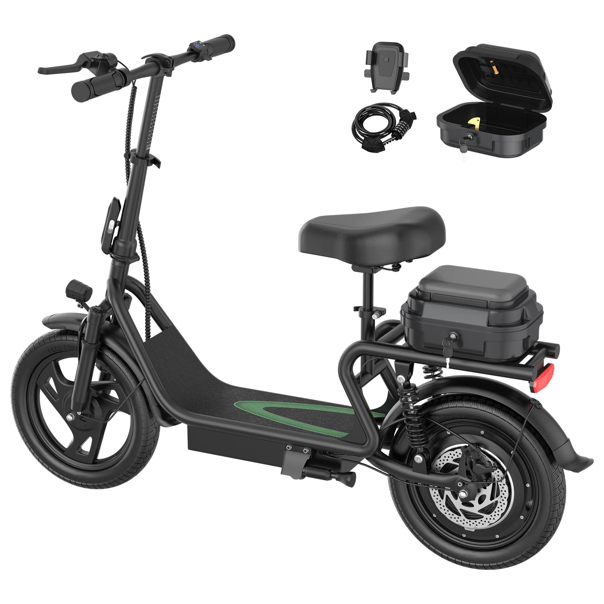 AOVOPRO H1L Seated Electric Scooter - 500W
