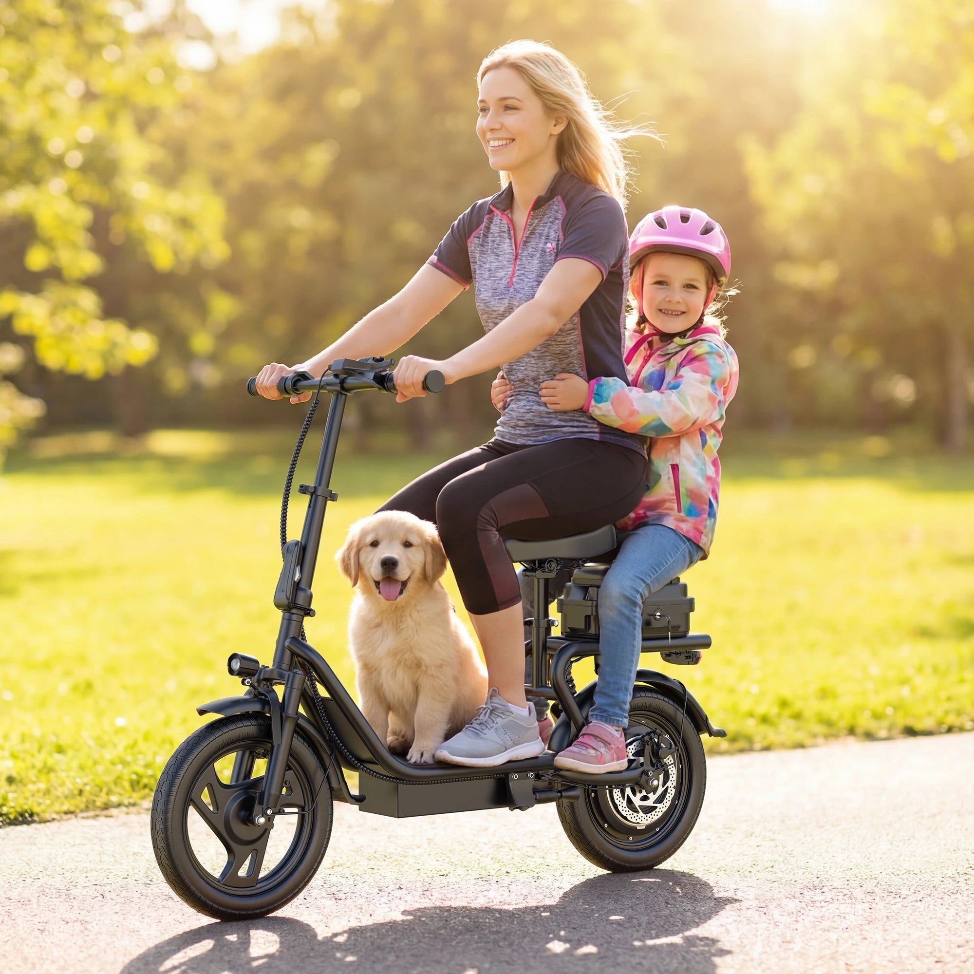 AOVOPRO H1L Seated Electric Scooter - 500W
