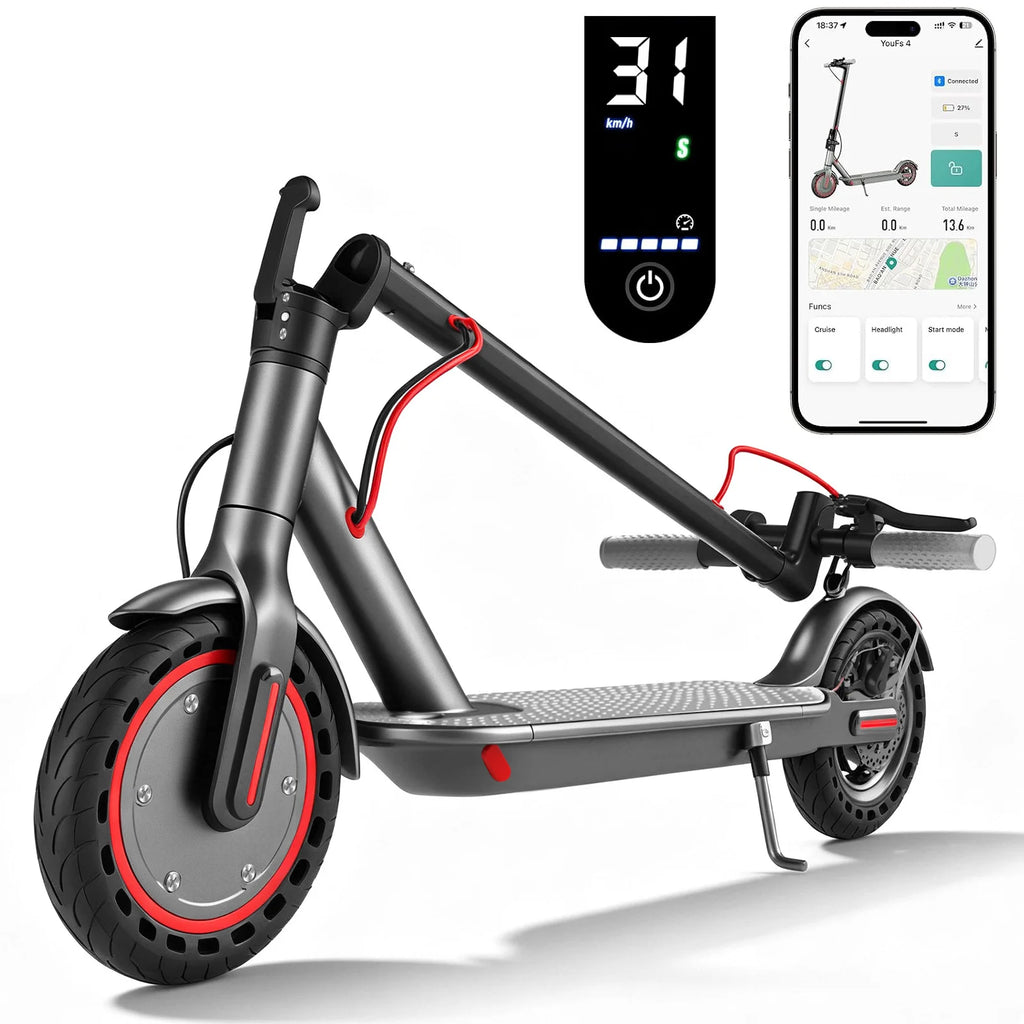 AOVOPRO 350W Foldable Electric Scooter - 8.5"