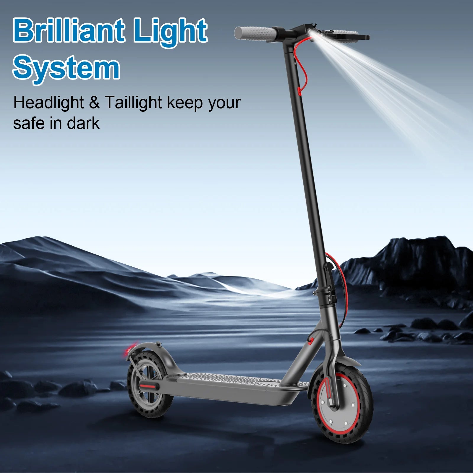 AOVOPRO 350W Foldable Electric Scooter - 8.5"
