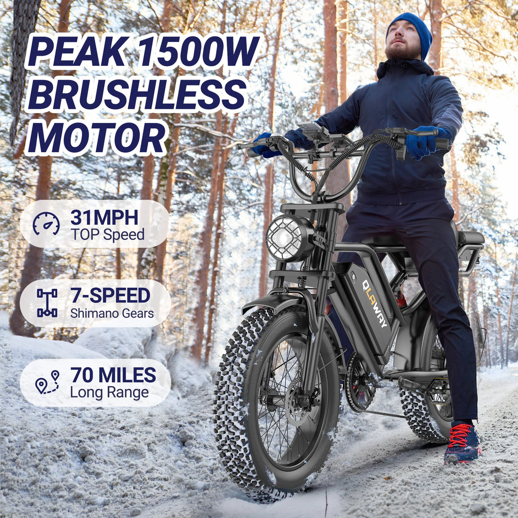 AOVOPRO AP20 Electric Mountain Bike - 750W