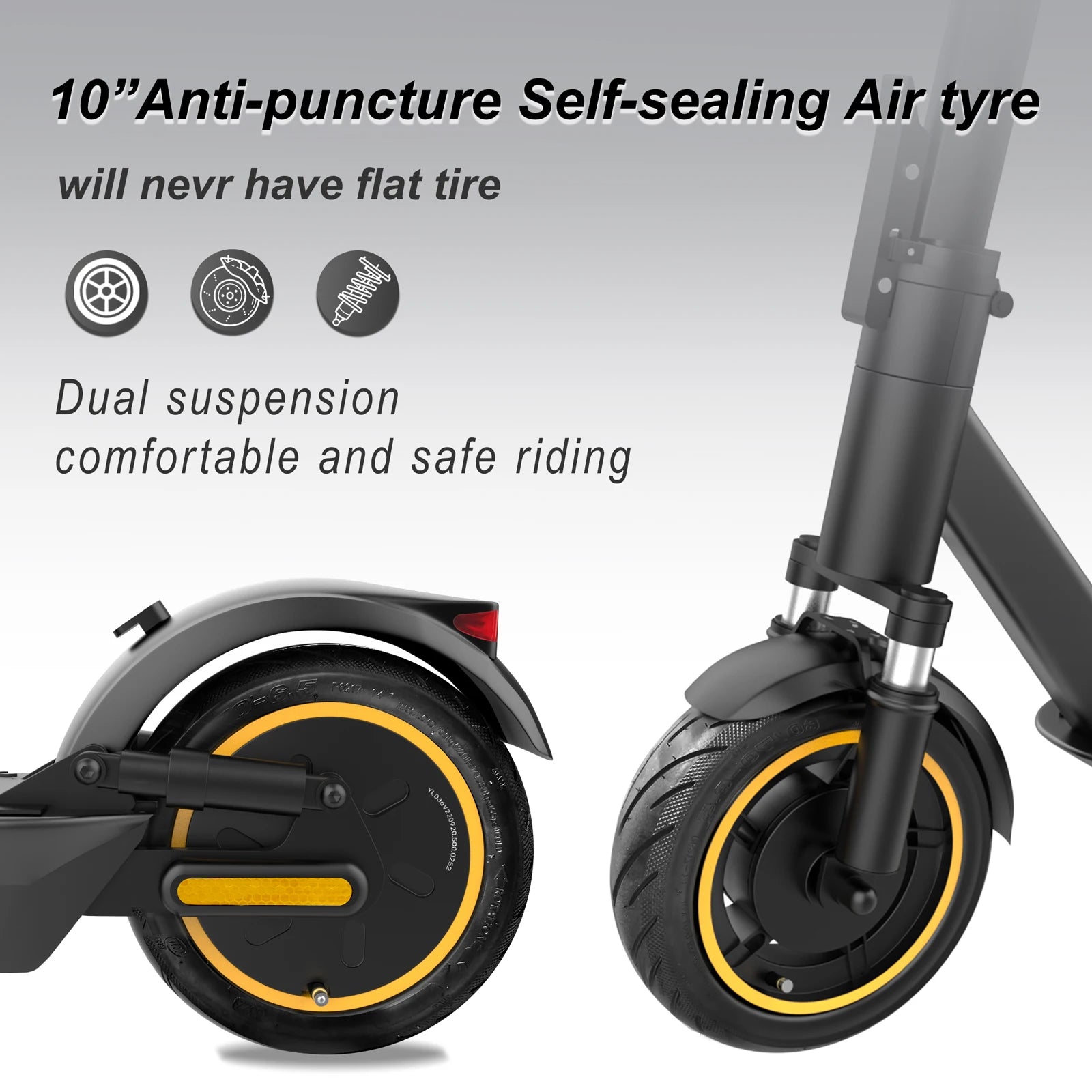 AOVOPRO ESMAX Electric Scooter - 500W 48V