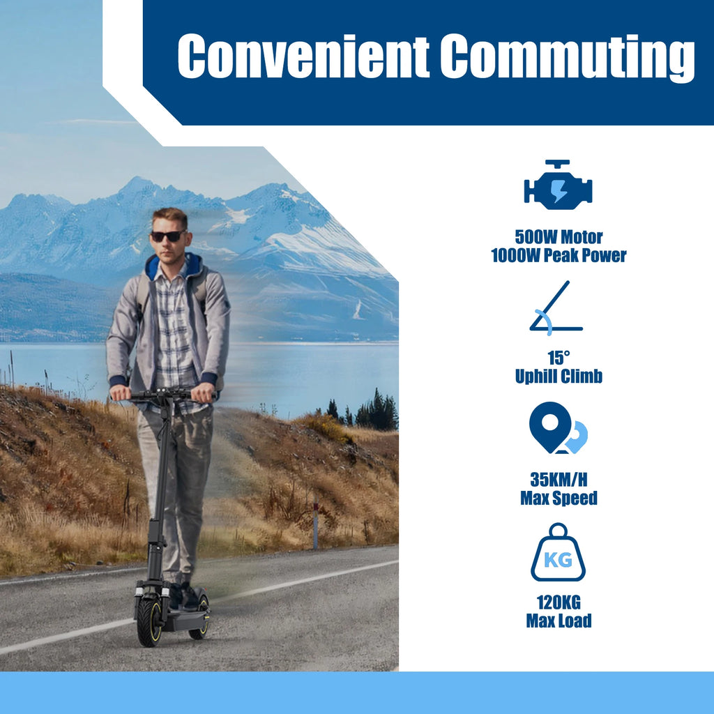 AOVOPRO 1000W Electric Scooter - Long Range