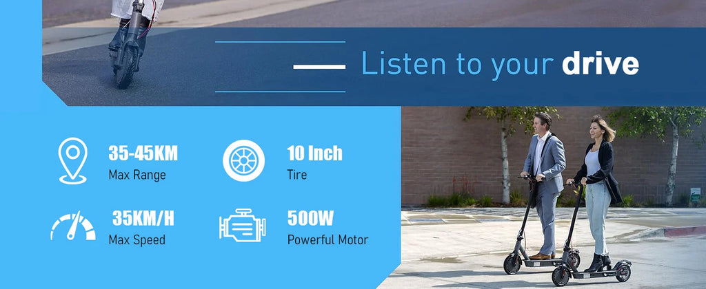 AOVOPRO 1000W Electric Scooter - Long Range