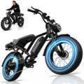 AOVOPRO 20" Electric Bike - 250W Dual Suspension