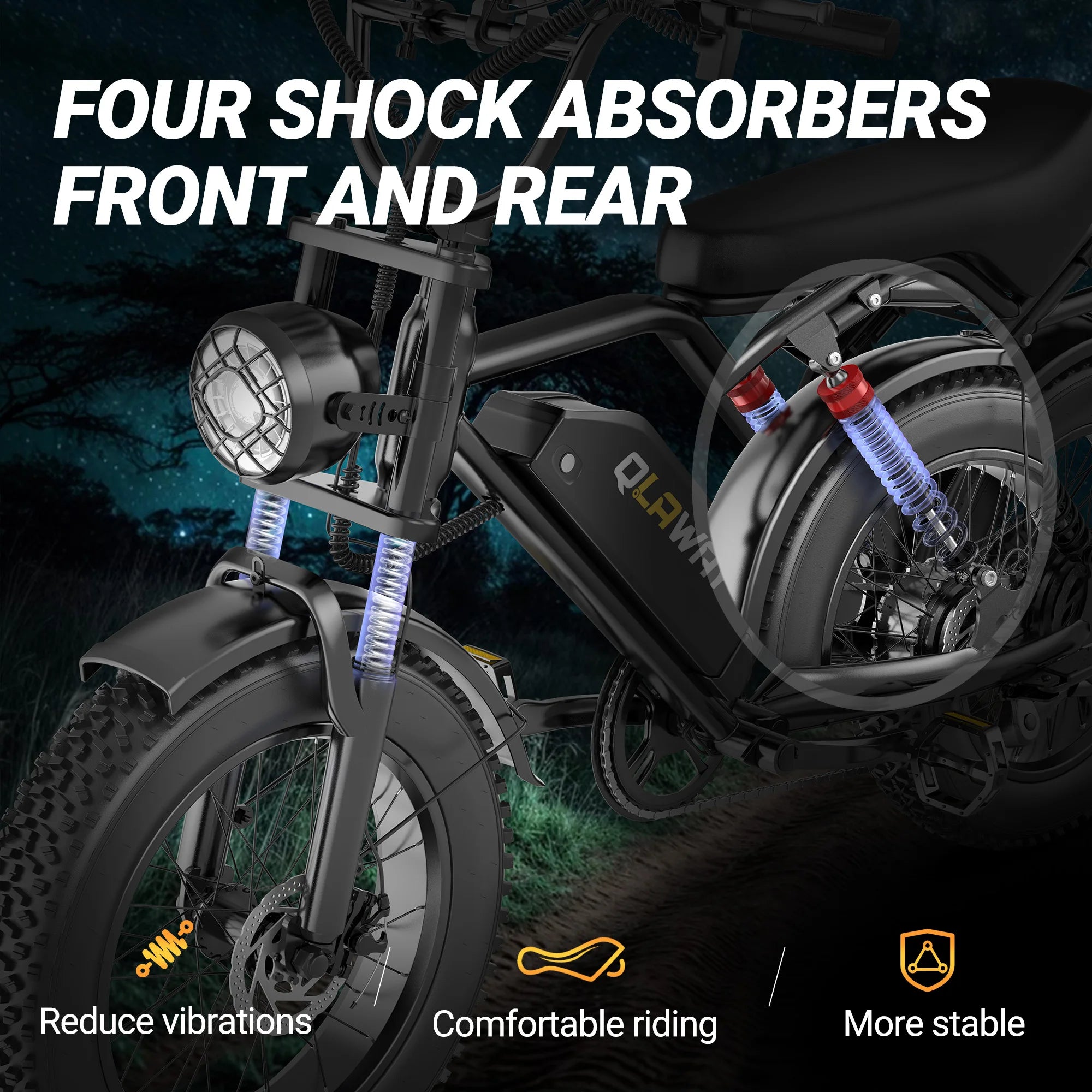 AOVOPRO AP20 Electric Mountain Bike - 750W