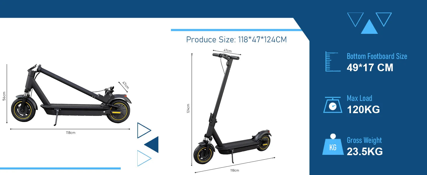 AOVOPRO 1000W Electric Scooter - Long Range