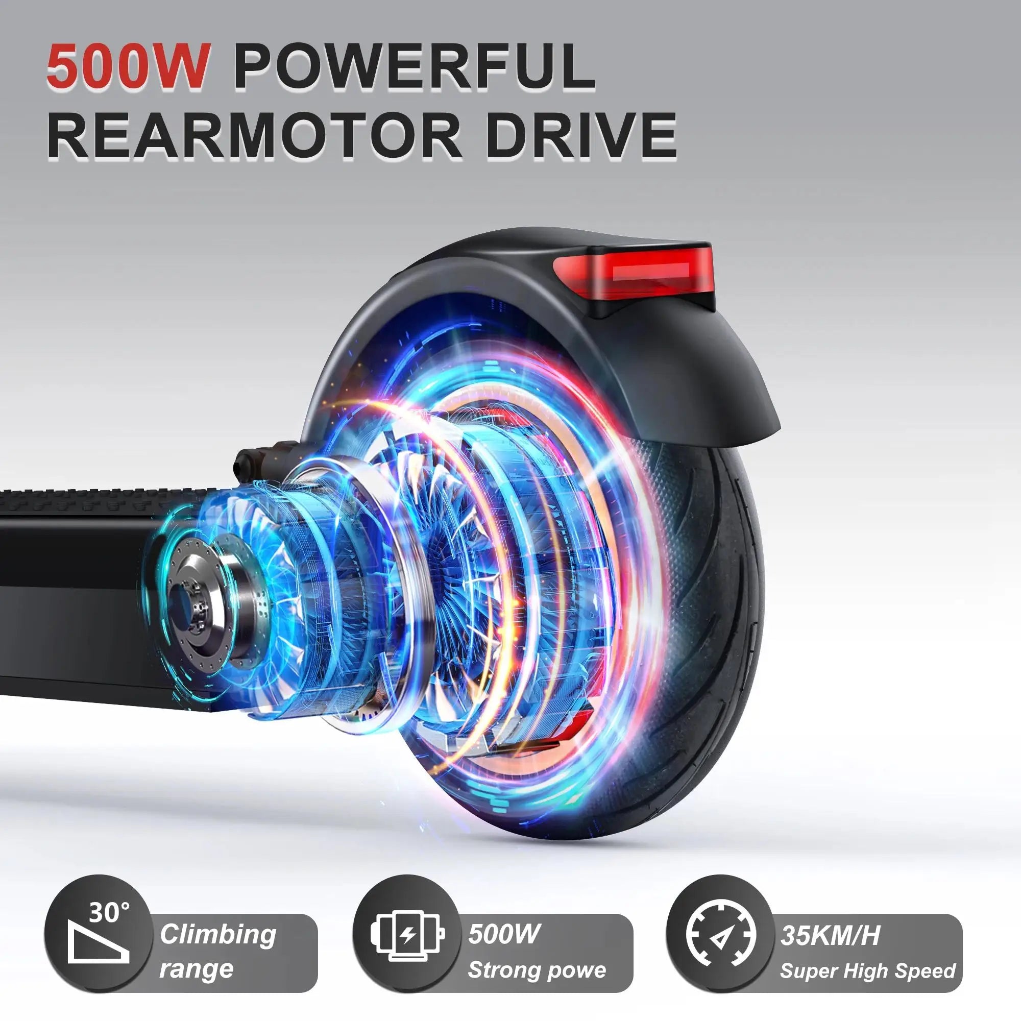 AOVOPRO ESMAX Electric Scooter - 500W 48V