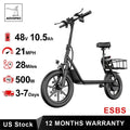 AOVOPRO ESBS Electric Bike - 500W Foldable