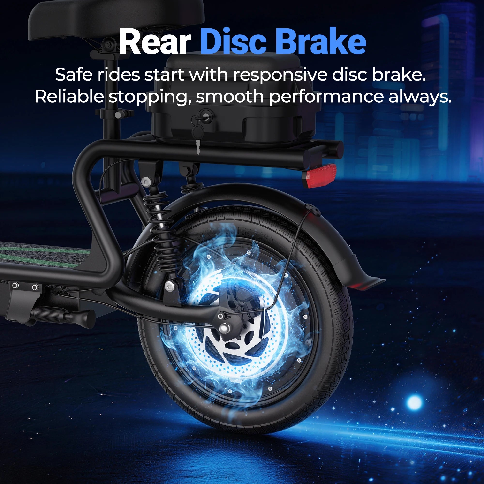 AOVOPRO H1L Seated Electric Scooter - 500W