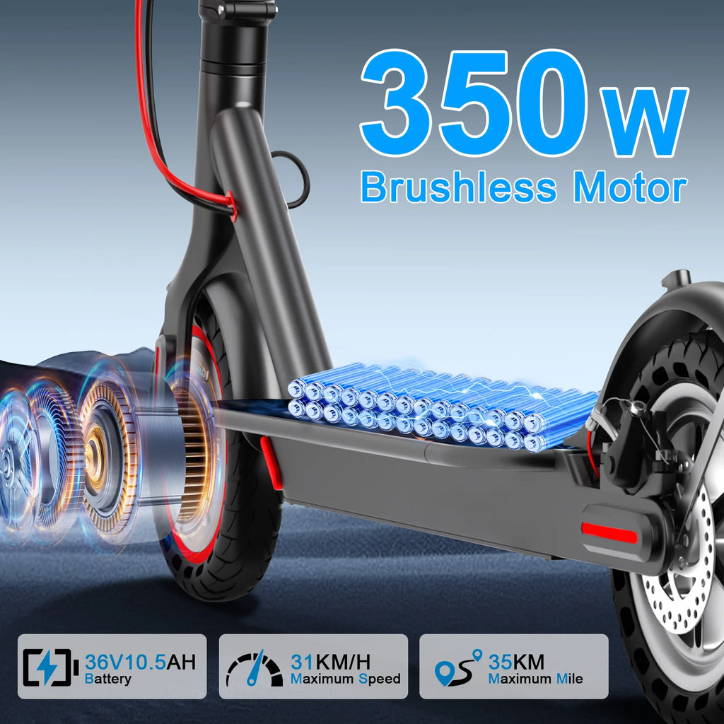 AOVOPRO 350W Foldable Electric Scooter - 8.5"