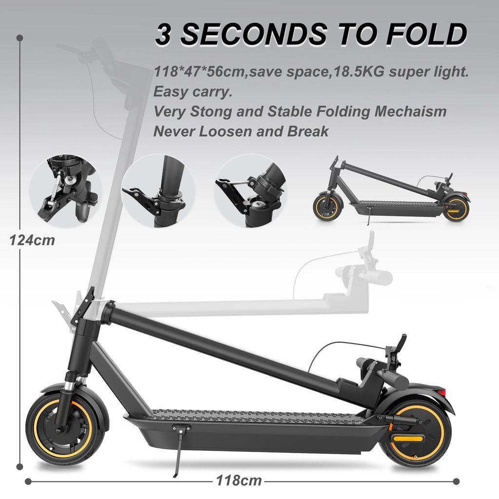 AOVOPRO ESMAX Electric Scooter - 500W 48V