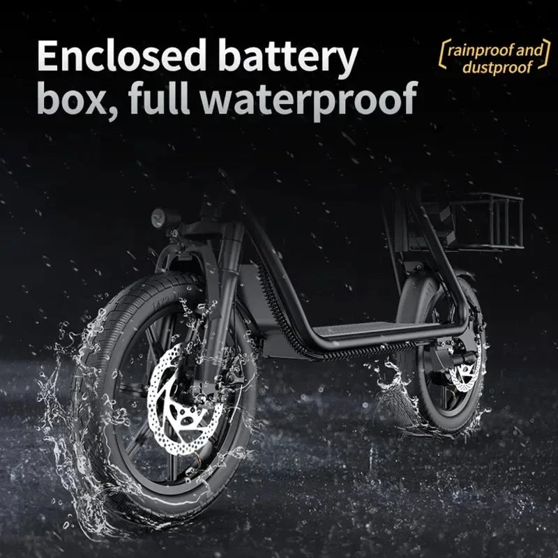 AOVOPRO ESBS Electric Bike - 500W Foldable