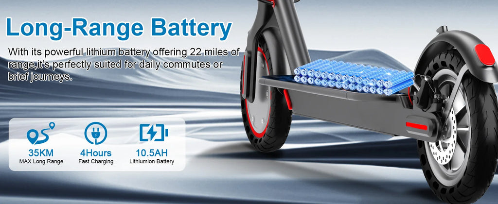 AOVOPRO 350W Foldable Electric Scooter - 8.5"