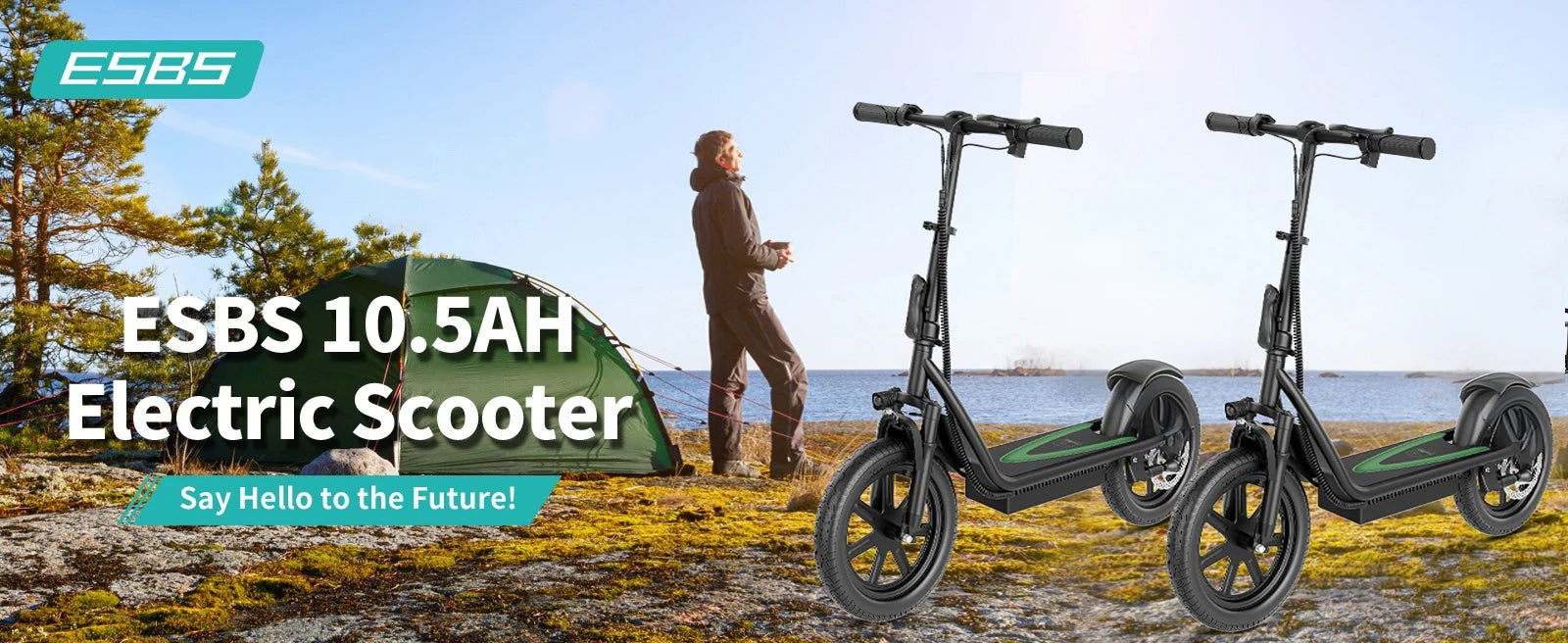 AOVOPRO 500W Seated Electric Scooter - 14"
