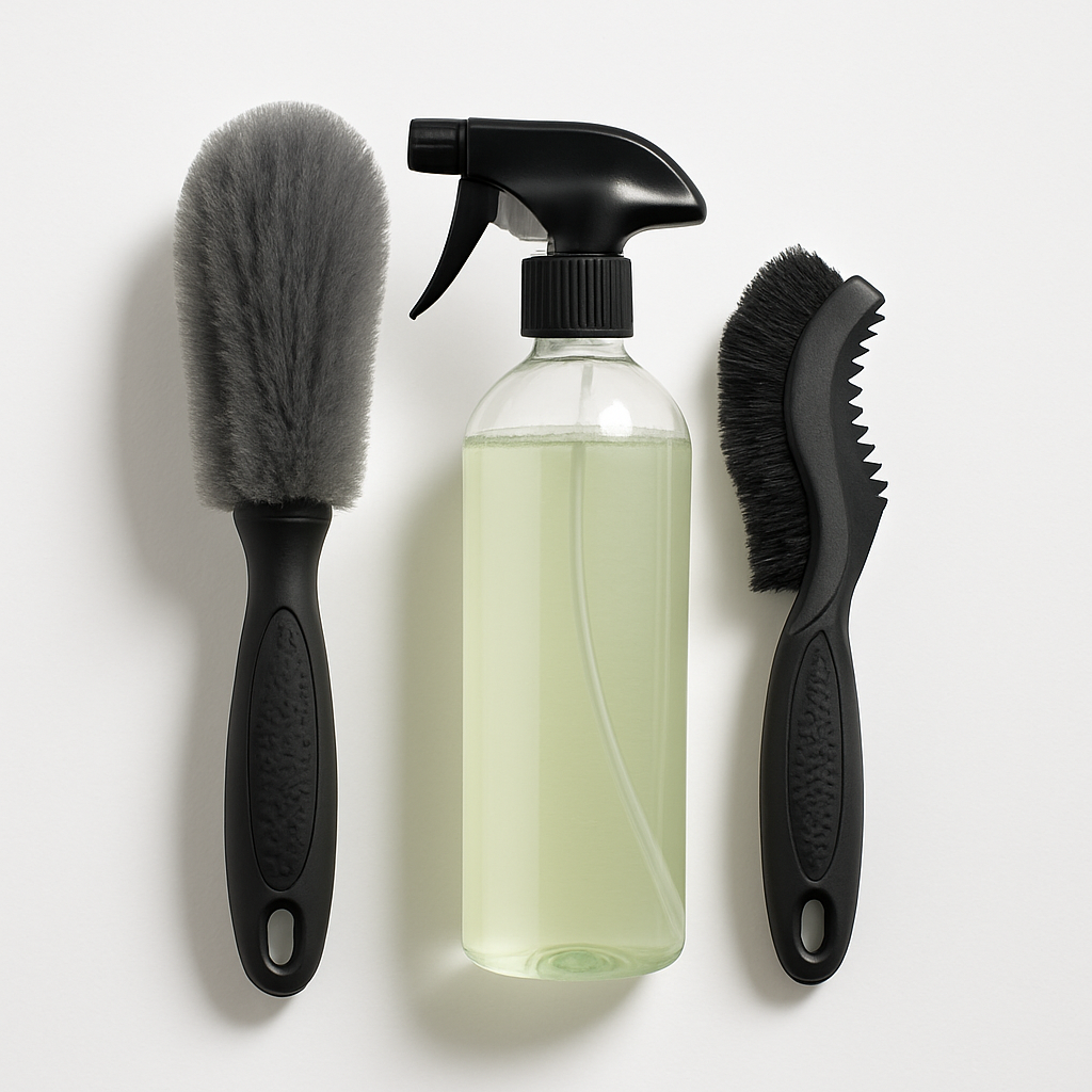URLIFE Gear Bike Cleaning Brush & Spray Kit