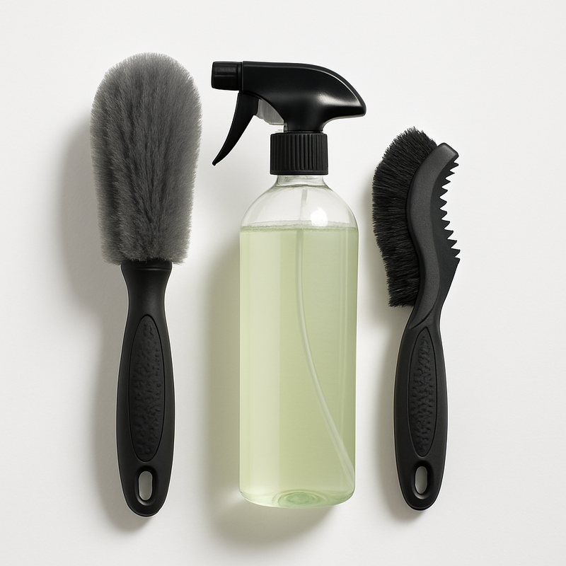 URLIFE Gear Bike Cleaning Brush & Spray Kit
