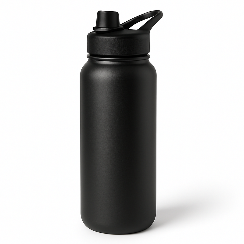 URLIFE Gear Insulated Sports Water Bottle 700ml - Black