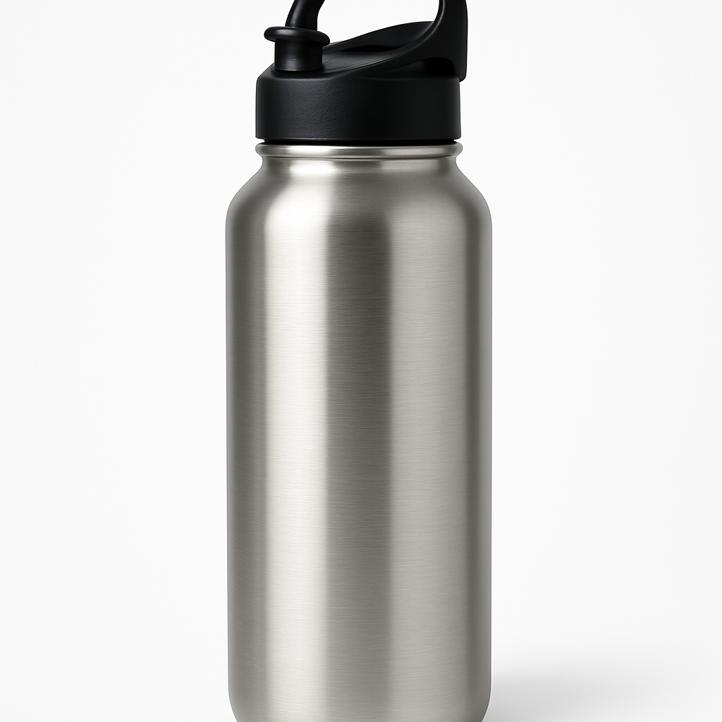 URLIFE Gear Insulated Sports Water Bottle 700ml - Silver