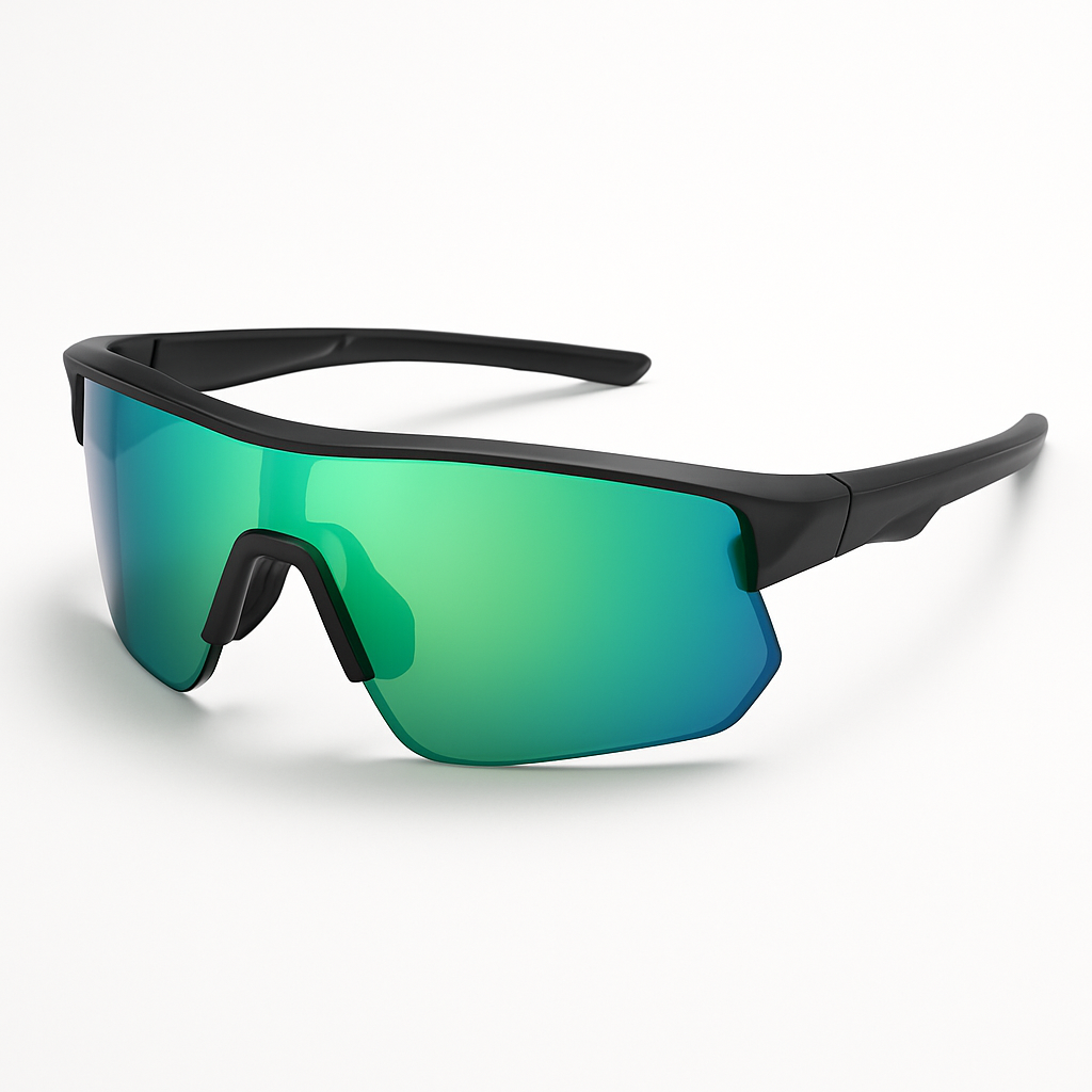 URLIFE Gear Photochromic Cycling Sunglasses - Green Revo